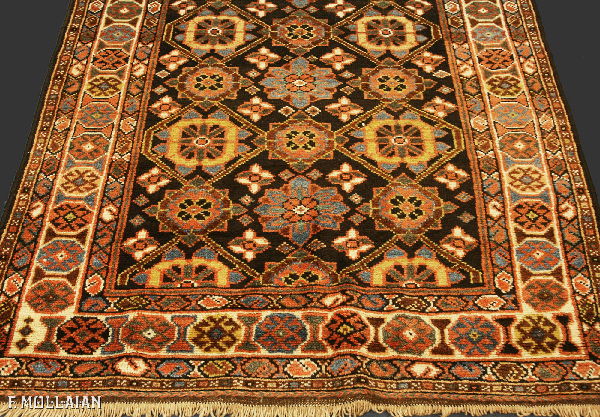 Tapis Persan Antique Varamin n°:95931587